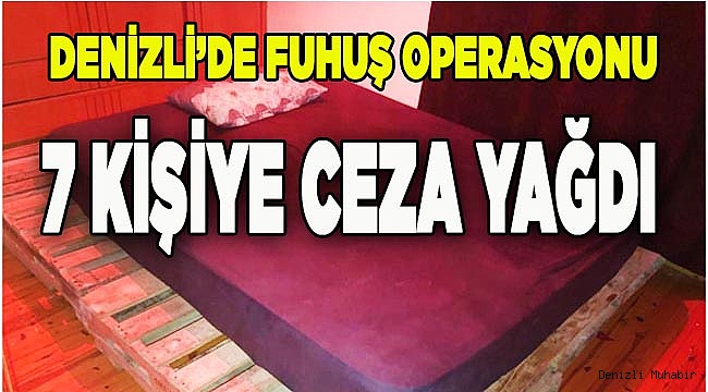 Denizli’de fuhuş operasyonu