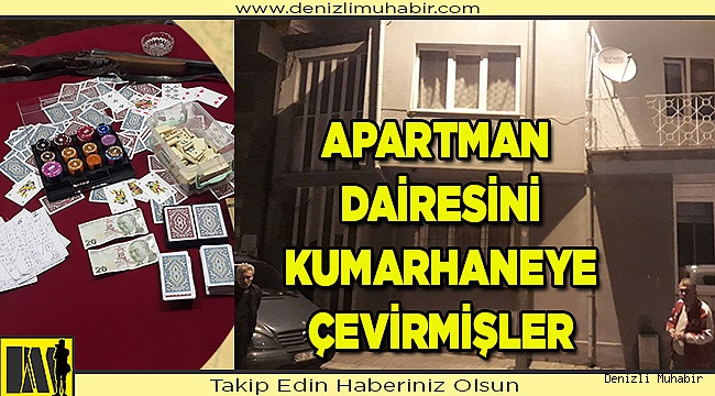 Denizli'deki kumar operasyonu: 7 kişi gözaltına alındı