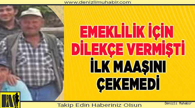 Emeklilik için dilekçe vermişti