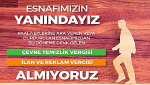 ESNAFIMIZIN DA YANINDAYIZ