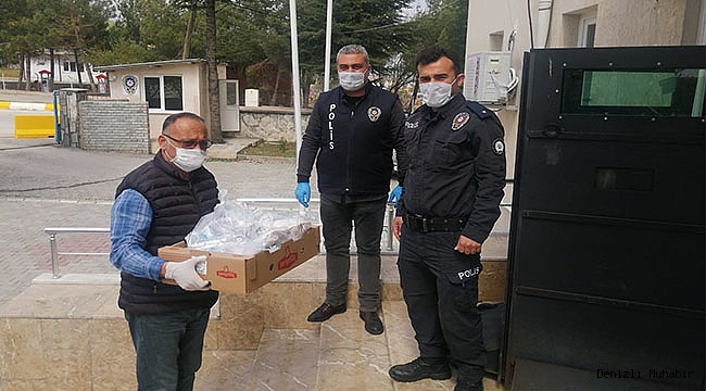 KORONA İÇİN SEFERBERLER OLANLARA KUMANYA DESTEĞİ