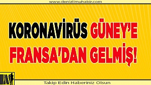 Koronavirüs Güney’e Fransa'dan gelmiş