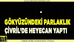 Meraklı gözlerle gökyüzünü izlediler