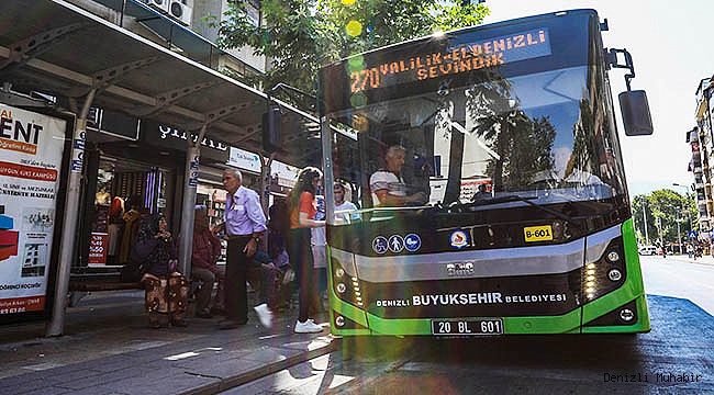 Otobüsler onlara da ücretsiz