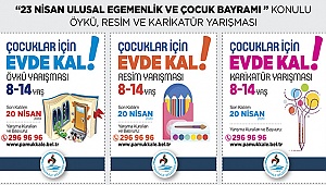 PAMUKKALE BELEDİYESİ’NDEN EVDE KALAN ÇOCUKLARA ÖZEL YARIŞMA
