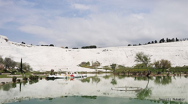 Pamukkale'de koronavirüs sakinliği