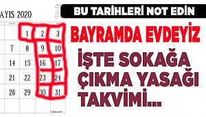 Ramazan Bayramı’nda sokağa çıkma yasağı var mı?