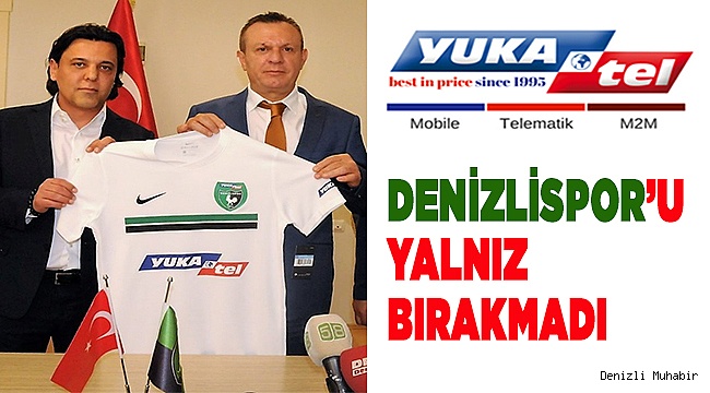 Yukatel, ana sponsoru olduğu Yukatel Denizlispor’a desteğini sürdürüyor.