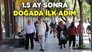 1.5 ay sonra eski dostlarla yürüdüler,  sohbet ettiler