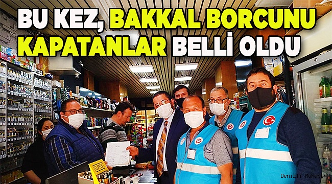 25 kişinin bakkala olan 11 bin liralık borcunu ödediler