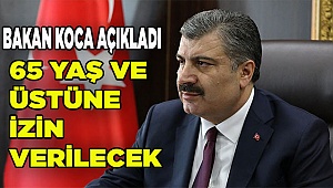 65 YAŞ VE ÜZERİNE İZİN