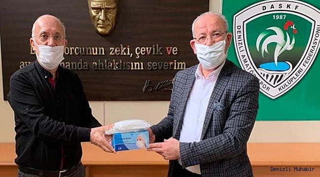 AMATÖRLERE MASKE DESTEĞİ