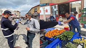 Buldan Belediyesi, esnafa maske dağıttı