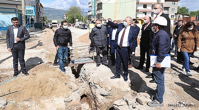 Büyükşehir'den Serinhisar'a tarihi yatırımlar