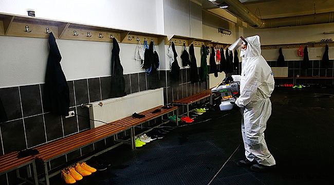 Büyükşehir, Denizlispor tesislerini de dezenfekte etti