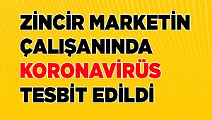 Denizli’nin  ilçesindeki bir marketin çalışanında coronavirüs tespit edildi.