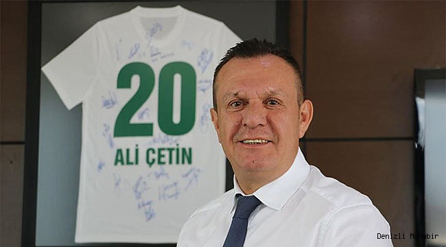 Denizlispor Kulübü Başkanı Ali Çetin'den yerli oyuncu açıklaması: