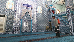 HONAZ’DA CAMİLER TEMİZLENİYOR
