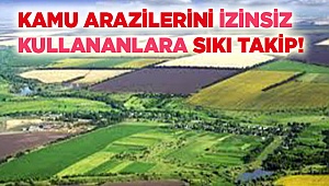 Kamu arazileri çiftçilere kiraya veriliyor