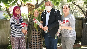 Kepenek’ten Honazlı Annelere binlerce karanfil
