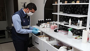 KUAFÖR, BERBER VE GÜZELLİK SALONLARINA HİJYEN DENETİMİ