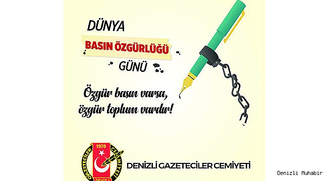 " Özgür basın varsa, özgür toplum vardır"
