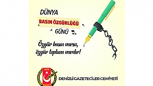 " Özgür basın varsa, özgür toplum vardır"