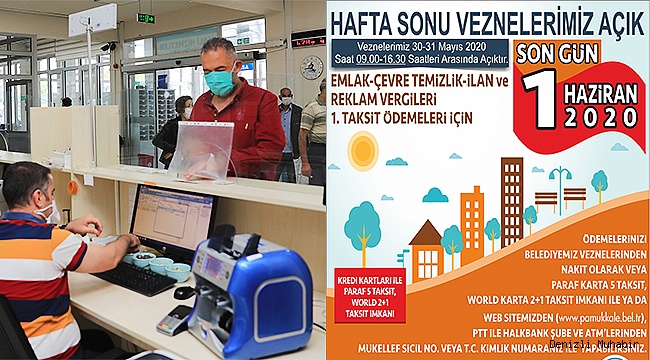 PAMUKKALE’DE VEZNELER HAFTA SONUNDA DA AÇIK
