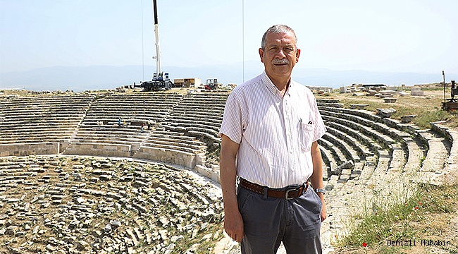 Prof. Dr. Şimşek:Helenistik Tiyatro, orjinalliği korunarak ayağa kaldırılacak”