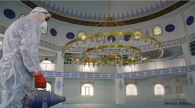 Sarayköy’de camilerde temizlik seferberliği