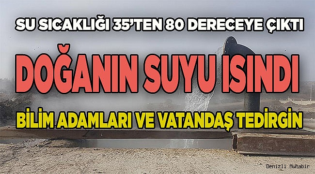 Su sıcaklıkları anormal derecede yükseldi