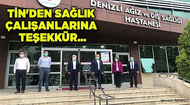 Tin'den Sağlık çalışanlarına teşekkür...