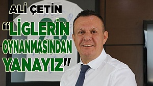 Yukatel Denizlispor, liglerin yeniden başlatılmasını destekliyor