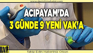 Acıpayam'da Koronavirüslü hasta  sayısında artış var