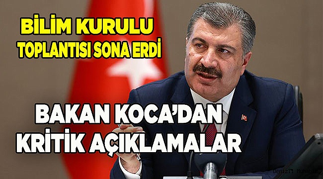 Bakan Fahrettin Koca açıkladı