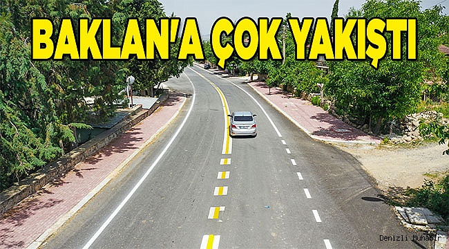 Baklan'a çok yakıştı