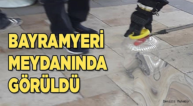 Bayramyeri meydanında bir ilk yaşandı