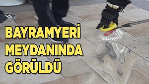 Bayramyeri meydanında bir ilk yaşandı