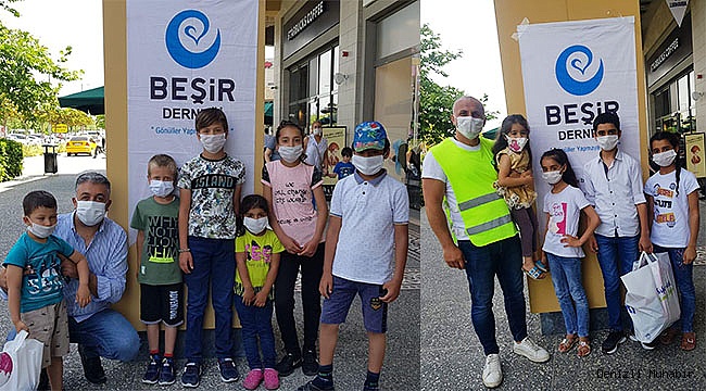 Beşir Derneği, yetimleri sevindirdi