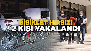Bisiklet Hırsızları Yakayı Ele Verdi