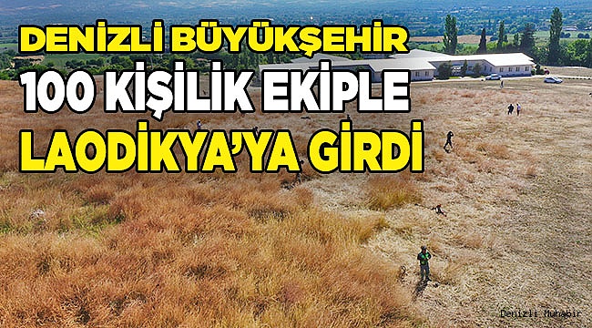 Büyükşehir’den Laodikya'ya bir destek daha