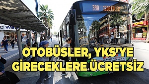 Büyükşehir otobüsleri YKS'ye gireceklere ücretsiz