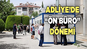 Denizli Adliyesi'nde normalleşme  tedbiri