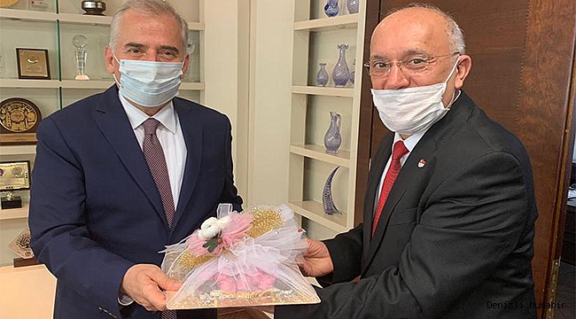 DENİZLİ ASKF’DEN BAŞKAN ZOLAN’A ZİYARET