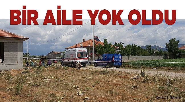 Denizli'de eşini ve iki çocuğunu av tüfeğiyle öldüren kişi intihar etti