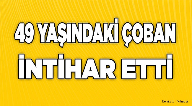 Denizli'de  İntihar!