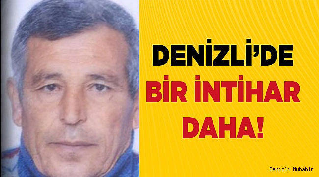 Denizli’de İntihar