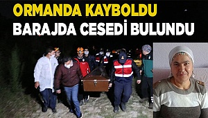Denizli'de ormanlık alanda kaybolan kadın barajda ölü bulundu