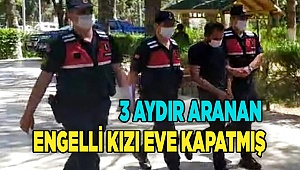 Denizli'de zihinsel engelli kız çocuğunu alıkoyan zanlı tutuklandı