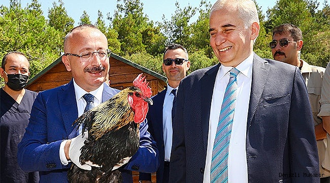 Denizli Valisi Atik, hayran kaldı